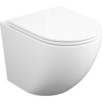 Безободковый подвесной унитаз Koller Pool Round 1822550198 (RN-0520-RW, с сиденьем), фото 