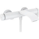 Смеситель для ванны Hansgrohe Vivenis White Matt 75420700 (белый матовый, с каскадным изливом), Цвет производителя: белый матовый, фото 