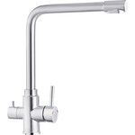 Смеситель для кухни Kroner KRP Edelstahl Klassisch ESG038 (нержавейка, с подключением питьевой воды), фото 