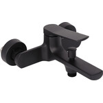 Змішувач для ванни Qtap Slavonice Black Matt QTSLA259BLM45918 (чорний матовий), фото 