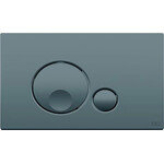 Клавіша змиву Oli Globe 152953 (сіра матова), Колір виробника: сірий матовий, фото 