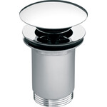 Донний клапан Ferro Rotondo Chrome S285 (з переливом), Колір виробника: хром, фото 