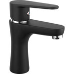 Змішувач для умивальника Ferro Algeo Black Matt BAG2BL (чорний матовий), фото 