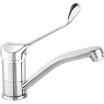 Змішувач для умивальника Ferro Tiga Medico Chrome BTGM2AVL (медичний), фото 