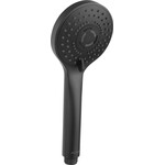 Лійка для душу Ferro Cortina Black Matt S340BL-B (чорна матова, трирежимна), фото 