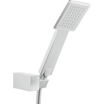 Смеситель для душа Ferro Algeo Square Black Matt/Chrome BAQ7BLC (черный матовый/хром), фото 4