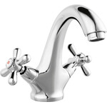 Змішувач для умивальника Ferro Retro New Chrome XD2, фото 