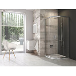 Душевая кабина Ravak Blix BLCP4-90 (3B270C00Z1, 90x90 см, стекло прозрачное, профиль хром), Доступные размеры: 90 x 90, Цвет производителя: прозрачное стекло, отделка хром, фото 