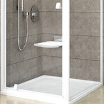 Душова кабіна Ravak Pivot PDOP1-90+PPS-90+PPS-90 (03G70101Z1SET902XPPS90, 90х90 см, скло прозоре, профіль білий), Доступні розміри: 90 x 90, Колір виробника: прозоре скло, обробка біла, фото 