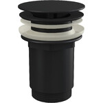 Донный клапан Ravak X01762 (черный матовый, без перелива), Цвет производителя: черный матовый, фото 