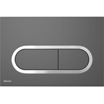 Клавиша смыва Ravak Chrome X01797 (черная), Цвет производителя: черный, фото 