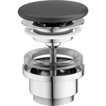 Донный клапан Ravak Flat X01921 (черный матовый, универсальный), Цвет производителя: черный матовый, фото 