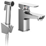 Смеситель для умывальника Ravak BM 011.01 (X070165, с гигиеническим душем), фото 