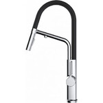Смеситель для кухни Devit Acqua Chrome/Black Matt 91226 (хром/черный матовый, с гибким изливом и подключением питьевой воды), фото 