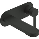 Змішувач прихованого монтажу для умивальника Devit Laguna Black Matt 8411X110B (чорний матовий, внутрішня частина в комплекті), Колір виробника: чорний матовий, фото 