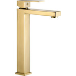 Змішувач для умивальника VBI Loreno Gold VBI-050201GL (золото, високий), Колір виробника: золото, фото 