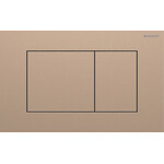 Кнопка змиву Geberit Sigma40 Square 115.629.QB.1 (червоне золото матове), Колір виробника: червоне золото матовий, фото 