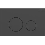 Кнопка смыва Geberit Sigma40 Round 115.628.14.1 (черная матовая), Цвет производителя: черный матовый, фото 