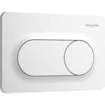 Кнопка смыва Hansgrohe iFrame Original S Matt White 66002700 (белая матовая), Цвет производителя: белый матовый, фото 