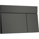 Кнопка змиву Hansgrohe iFrame Element E Brushed Black Chrome 66003340 (брашований чорний хром), Колір виробника: брашований чорний хром, фото 