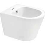 Безобідковий підвісний унітаз Qtap Scorpio Ultra Quiet QT14332380ASW (воронкоподібний, з сидінням), фото , изображение 2