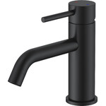 Змішувач для умивальника Devit Flow Black Matt 550547B (чорний матовий), Колір виробника: чорний матовий, фото 