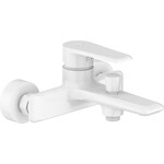 Смеситель для ванны Imprese Aria White Glossy f03207503AA (белый глянцевый), Цвет производителя: белый глянец, фото 