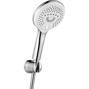 Лейка для душа Kludi Freshline 679500500 (трехрежимная, с шлангом и держателем), фото 