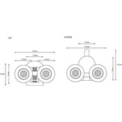 Душевая кабина без поддона 90x90 Asignatura Velvet 19320802 (профиль черный матовый, стекло серое), фото 5