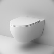 Безобідковий підвісний унітаз Am.Pm Bliss L C531700WH FlashClean (без сидіння), фото , изображение 2