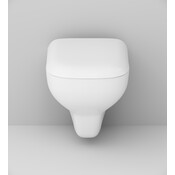 Безобідковий підвісний унітаз Am.Pm Like Flashclean C801700SC (з сидінням мікроліфт), фото , изображение 6