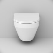 Безобідковий підвісний унітаз Am.Pm Inspire FlashClean C501700WH (без сидіння), фото , изображение 6