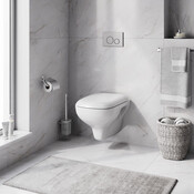 Безобідковий підвісний унітаз Am.Pm Like Flashclean C801700SC (з сидінням мікроліфт), фото , изображение 2