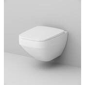 Безобідковий підвісний унітаз Am.Pm Inspire FlashClean V2.0 C50A1700SC (з сидінням мікроліфт), фото , изображение 5