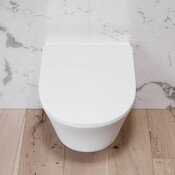 Безобідковий підвісний унітаз Am.Pm Tender FlashClean C45A1700SC (з сидінням мікроліфт), фото , изображение 5