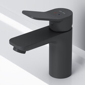 Смеситель для умывальника Am.Pm X-Joy F85A02122 (черный), фото 4