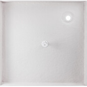 Душевая кабина 80x80 см Lidz Wawel SC80x80.SAT.LOW.FR с поддоном Mazur ST80x80x16 (профиль сатин, стекло матовое), фото 3