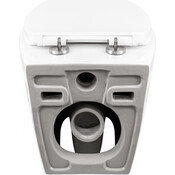 Безобідковий підвісний унітаз Qtap Leo QT11331002ERW (з сидінням), фото , изображение 3