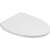 Безобідковий підвісний унітаз Qtap Leo QT11331002ERW (з сидінням), фото , изображение 6