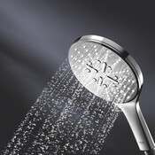 Душовий гарнітур Grohe Rainshower Smartactive 150 26591000 (з полицею), фото , изображение 2