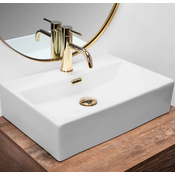 Умивальник Rea Bonita G REA-U5521 (51x36 см, накладний/підвісний), фото , изображение 2