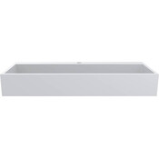 Раковина Miraggio Mares 1000 Miramarble 0000212 (99x42 см), Доступные размеры: 99 x 42, Цвет производителя: белый глянец, Технология производства: Miramarble, фото 6