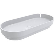 Умывальник Miraggio Marta 900 Miramarble 0000692 (90x42 см), Доступные размеры: 90 x 42, Цвет производителя: белый глянец, Технология производства: Miramarble, фото 