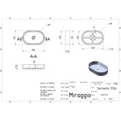 Умывальник Miraggio Sorrento Mirasoft 0001024 (55x35.1 см, белый матовый), Цвет производителя: белый матовый, Технология производства: Mirasoft Technology, фото 5