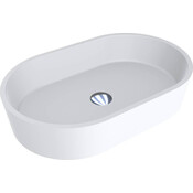 Умывальник Miraggio Sorrento Mirasoft 0001024 (55x35.1 см, белый матовый), Цвет производителя: белый матовый, Технология производства: Mirasoft Technology, фото 