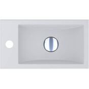 Miraggio Faro R 0000196 Умывальник накладной прямоугольный 40x22 см, белый матовый, Доступные размеры: 41 x 23 R, Цвет производителя: белый матовый, Технология производства: Miramarble Matt, фото 3