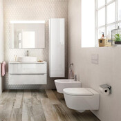 Безобідковий підвісний унітаз Roca Inspira Round A346527000 (без сидіння), Колір виробника: білий, фото , изображение 4