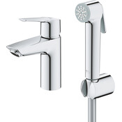 Смеситель для умывальника Grohe QuickFix Start S-Size 23123003 (с гигиеническим душем), Цвет производителя: хром, фото 3