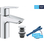 Смеситель для умывальника Grohe QuickFix Start S-Size 23550002 (с донным клапаном), фото 3
