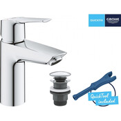 Смеситель для умывальника Grohe QuickFix Start S-Size 23551002 (с донным клапаном), фото 2